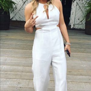 White jumpsuit